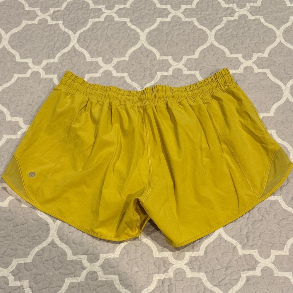 Peloton Women's Athletic Gold Shorts - Picture 5 of 5